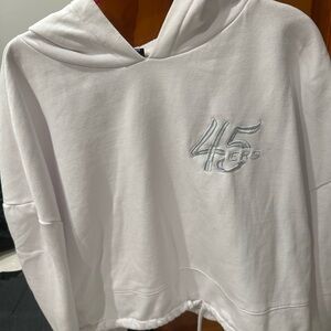 White 45ers Hoodie